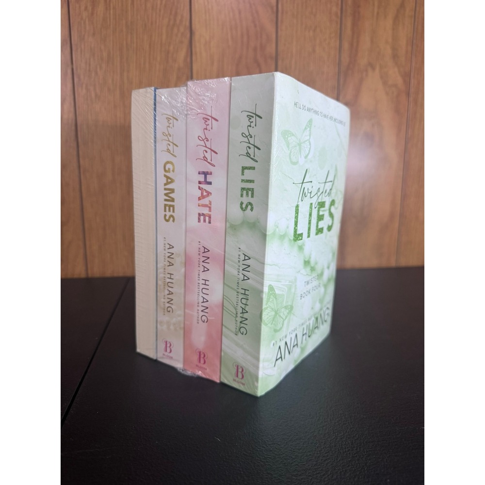 Ana Huang Twisted Series 4 Book Set Twisted Love Games Hate Lies New Sealed